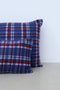 Βρεφική Fleece Καρώ Μαξιλαροθήκη Firenze 30x45cm