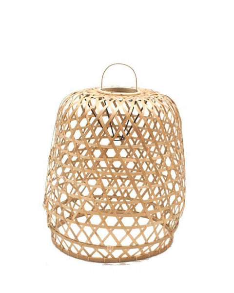Rattan Φωτιστικό Κέλυφος Οροφής L Nian 50x50x60cm