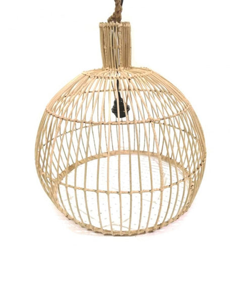 Rattan Φωτιστικό Κέλυφος Οροφής Naara Large 50x50x50cm