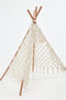 Boho Μακραμέ Διακοσμητική Τέντα Teepee Hale 122x122cm