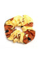 Scrunchie Λαστιχάκι Μαλλιών Happy Dog σε 3 Αποχρώσεις-Κίτρινο