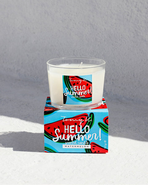 Αρωματικό Κερί Watermelon Hello Summer Tomy K 8.5x8.5x5.6cm