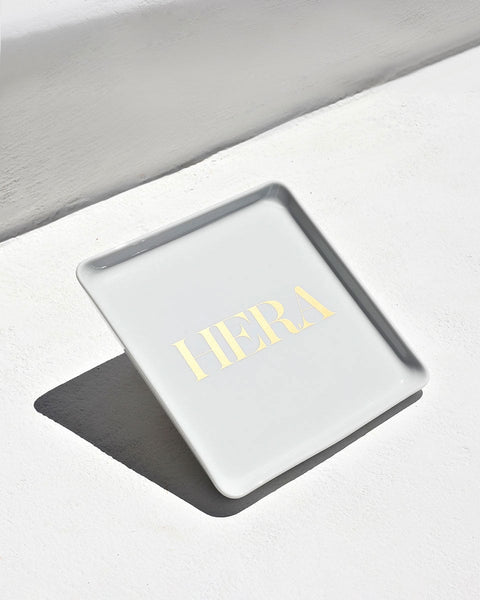 Πιάτο Λευκή Πορσελάνη Hera Tomy K 21x21cm