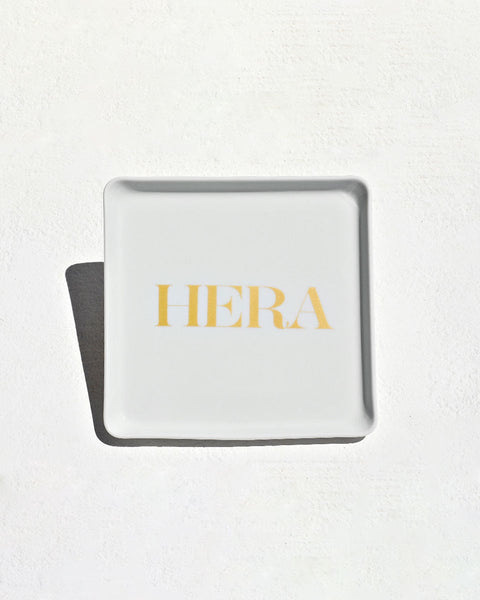 Πιάτο Λευκή Πορσελάνη Hera Tomy K 21x21cm