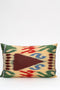 Διακοσμητική Μαξιλαροθήκη Αργαλειού Boho Ikat-Πράσινο