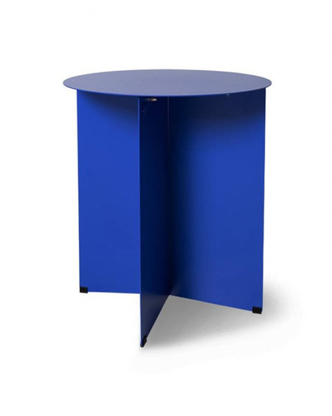 Βοηθητικό Μπλε Μεταλλικό Τραπεζάκι Indigo 40x40x45cm