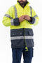Αδιάβροχο Μπουφάν Εργασίας με Ανακλαστικές Ταινίες Industrial σε 6 Μεγέθη-XXX Large
