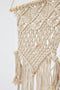 Boho Διακοσμητικό Τοίχου Macrame με Φούντες Ishara 40x70cm