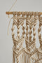 Boho Διακοσμητικό Τοίχου Macrame 3 Πλεξούδες Juanita 33x73cm