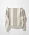 Βαμβακερό Παρεό Sarong με Λεπτές Ρίγες & Κρόσσι Kalea 90x170cm