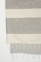 Βαμβακερό Παρεό Sarong με Λεπτές Ρίγες & Κρόσσι Kalea 90x170cm