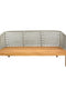 Καναπές με Μαξιλάρια από Ξύλο Teak & Κορδόνι Riviera Sofa