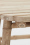 Σκαμπώ Τραπεζάκι από Bamboo Kaori 35x45cm