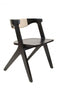 Μαύρη Καρέκλα από Teak Timon 59x53x76cm