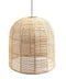 Rattan Φωτιστικό Κέλυφος Οροφής Clarity 40x40x45cm