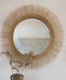 Στρογγυλός Rattan Καθρέφτης Malawi Sun σε 2 Διαστάσεις-75cm