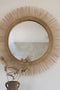 Στρογγυλός Rattan Καθρέφτης Malawi Sun σε 2 Διαστάσεις-75cm