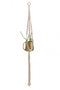 Boho Βαμβακερό Χειροποίητο Macrame Για Γλάστρα Kambi 140cm
