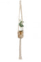 Boho Βαμβακερό Χειροποίητο Macrame Για Γλάστρα Motta 140cm