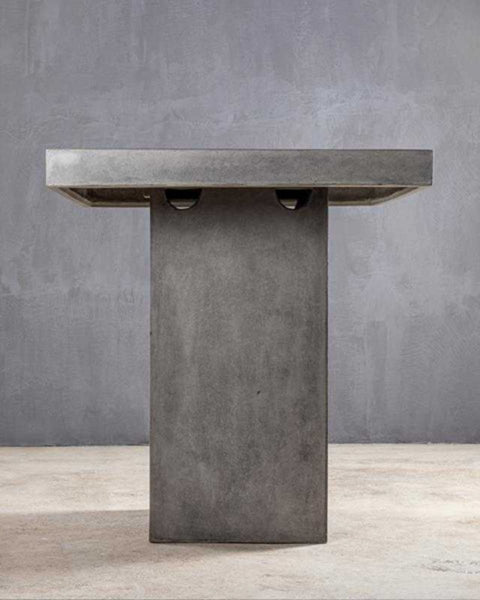 GFRC Τραπέζι Μπάρ Concrete Fiberglass Mateus 100x100x110cm