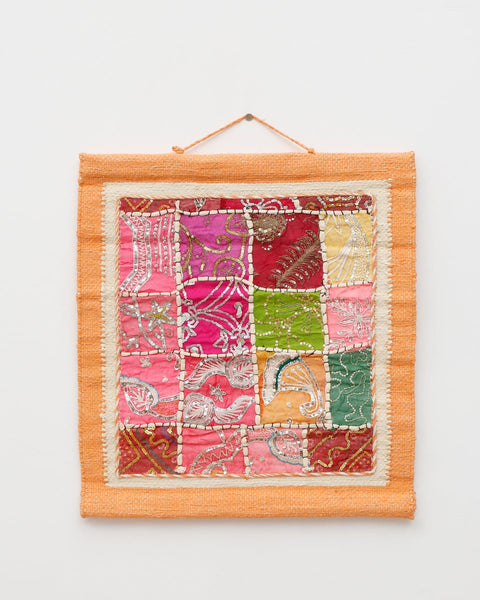 Indie Κοραλί Κάδρο Maya Patchwork