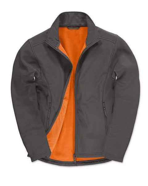 Ανδρικό Αδιάβροχο Μπουφάν Softshell Basic Line σε 6 Αποχρώσεις-Ανθρακί-Large