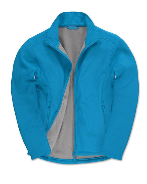 Ανδρικό Αδιάβροχο Μπουφάν Softshell Basic Line σε 6 Αποχρώσεις-Μπλε-Large