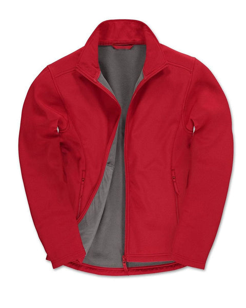 Ανδρικό Αδιάβροχο Μπουφάν Softshell Basic Line σε 6 Αποχρώσεις-Κόκκινο-XX Large