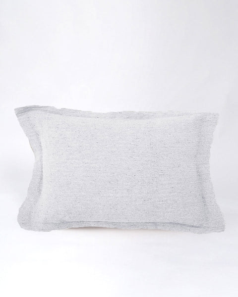Διακοσμητική Oxford Μαξιλαροθήκη Nairi 50x70+3cm-Ιβουάρ