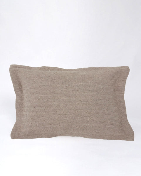 Διακοσμητική Oxford Μαξιλαροθήκη Nairi 50x70+3cm-Μπεζ