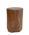 Σκαμπώ Τραπεζάκι από Μασίφ Teak Nami 35x43cm