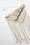 Boho Διακοσμητικό Τοίχου Macrame με Κρόσσια Navi 40x70cm