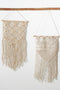 Boho Διακοσμητικό Τοίχου Macrame με Κρόσσια Navi 40x70cm