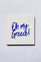 Κεραμικό Σουβέρ Oh my Greece! Tomy K 10x10cm