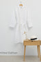 3D Πικέ Pima Cotton Waffle Unisex Μπουρνούζι Κιμονό Oliver 280gsm σε 2 Μεγέθη