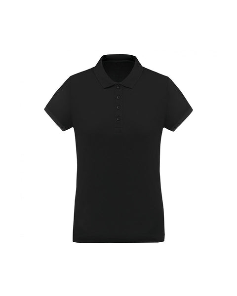 Γυναικεία Κοντομάνικη Μπλούζα Polo Quick Dry Pennie Sea- Technical-Μαύρο-Small