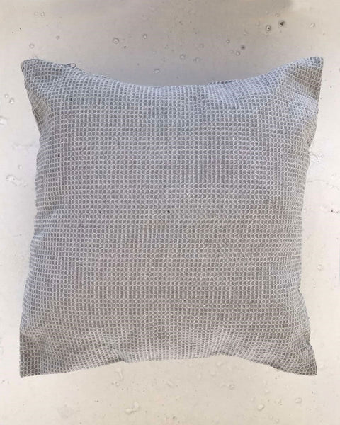 Διακοσμητική Μαξιλαροθήκη Plexus 40x40cm-Ασημί