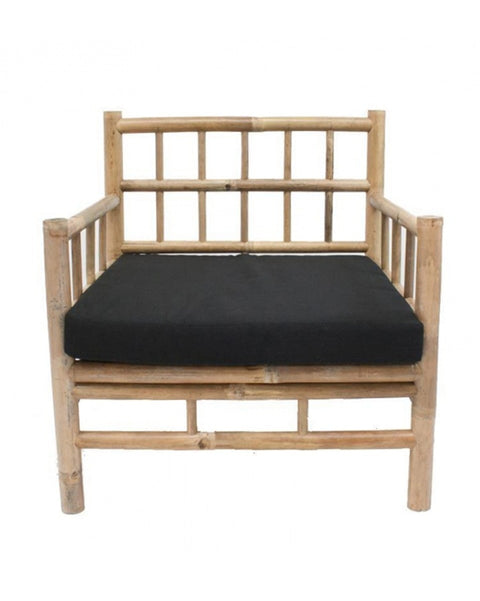Πολυθρόνα από Bamboo Tulum 76x76x79cm