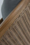 Πολυθρόνα με Μαξιλάρι Από Ξύλο Teak Grade B & Κορδόνι Alexandra 74x85x75cm