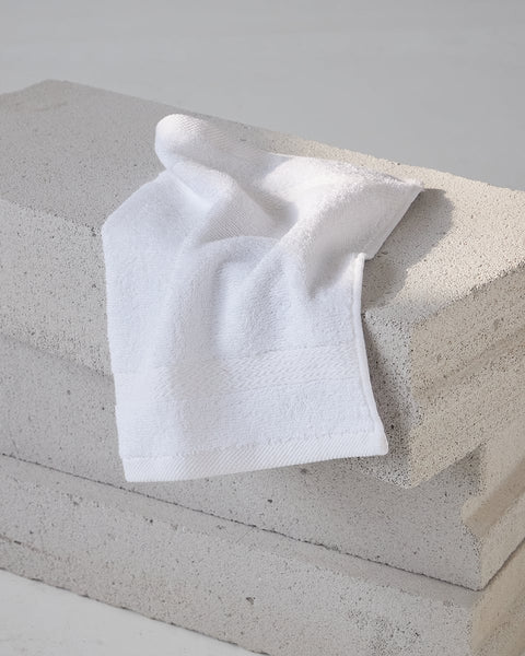 Βαμβακερή Λαβέτα Reach 33x33cm-Άσπρο