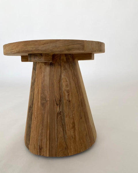 Τραπεζάκι από Ανακυκλωμένο Teak Rebase 35x35x35cm