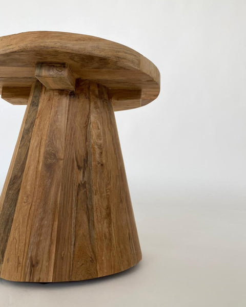 Τραπεζάκι από Ανακυκλωμένο Teak Rebase 35x35x35cm