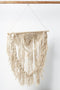 Boho Διακοσμητικό Τοίχου Βαμβακερό Macrame Rohan σε 2 Αποχρώσεις-Μπεζ-80x80cm