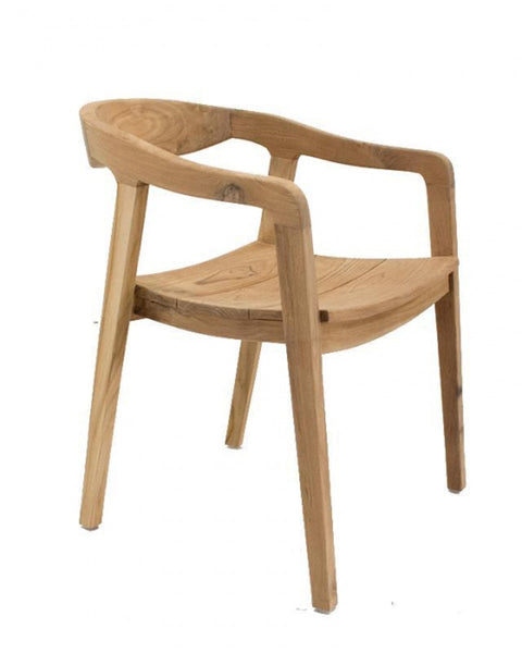 Πολυθρόνα από Teak Shany 82x59x53cm