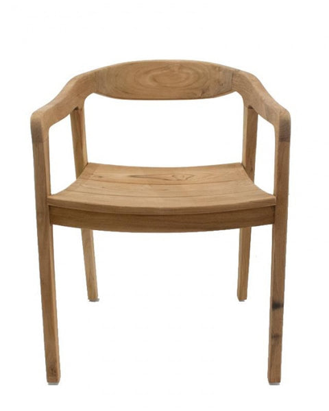 Πολυθρόνα από Teak Shany 82x59x53cm