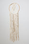 Boho Διακοσμητικό Τοίχου Macrame Ονειροπαγίδα με Κρόσσια Silas 30x60cm