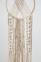 Boho Διακοσμητικό Τοίχου Macrame Ονειροπαγίδα με Κρόσσια Silas 30x60cm