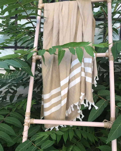 Παρεό Πασμίνα Από Bamboo Sirin σε 11 Αποχρώσεις-Σοκολά