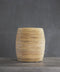 Σκαμπώ Χαμηλό από Φυσικό Rattan & Bamboo Raw 42x42x47cm