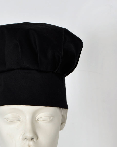 Επαγγελματικό Καπέλο Μάγειρα Cook's Hat-Μαύρο